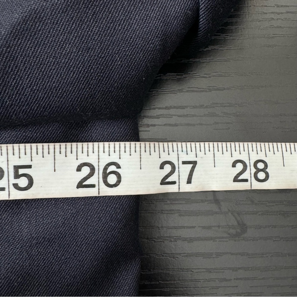 Joseph & Feiss Gold 2 Button Blazer Navy Blue 100% Wool Size 50L - Picture 6 of 7